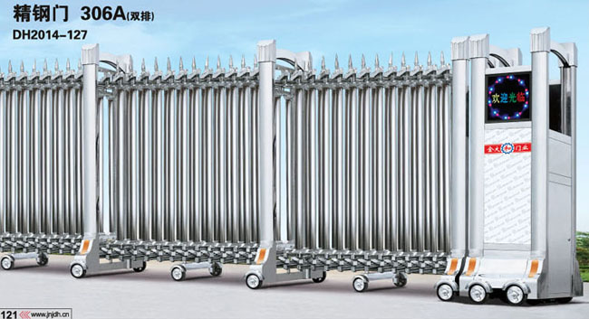 精钢门306A（双排）